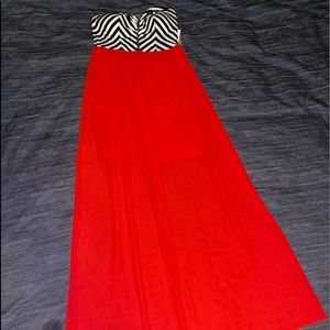 NWT L Iris dress with zip up in the middle